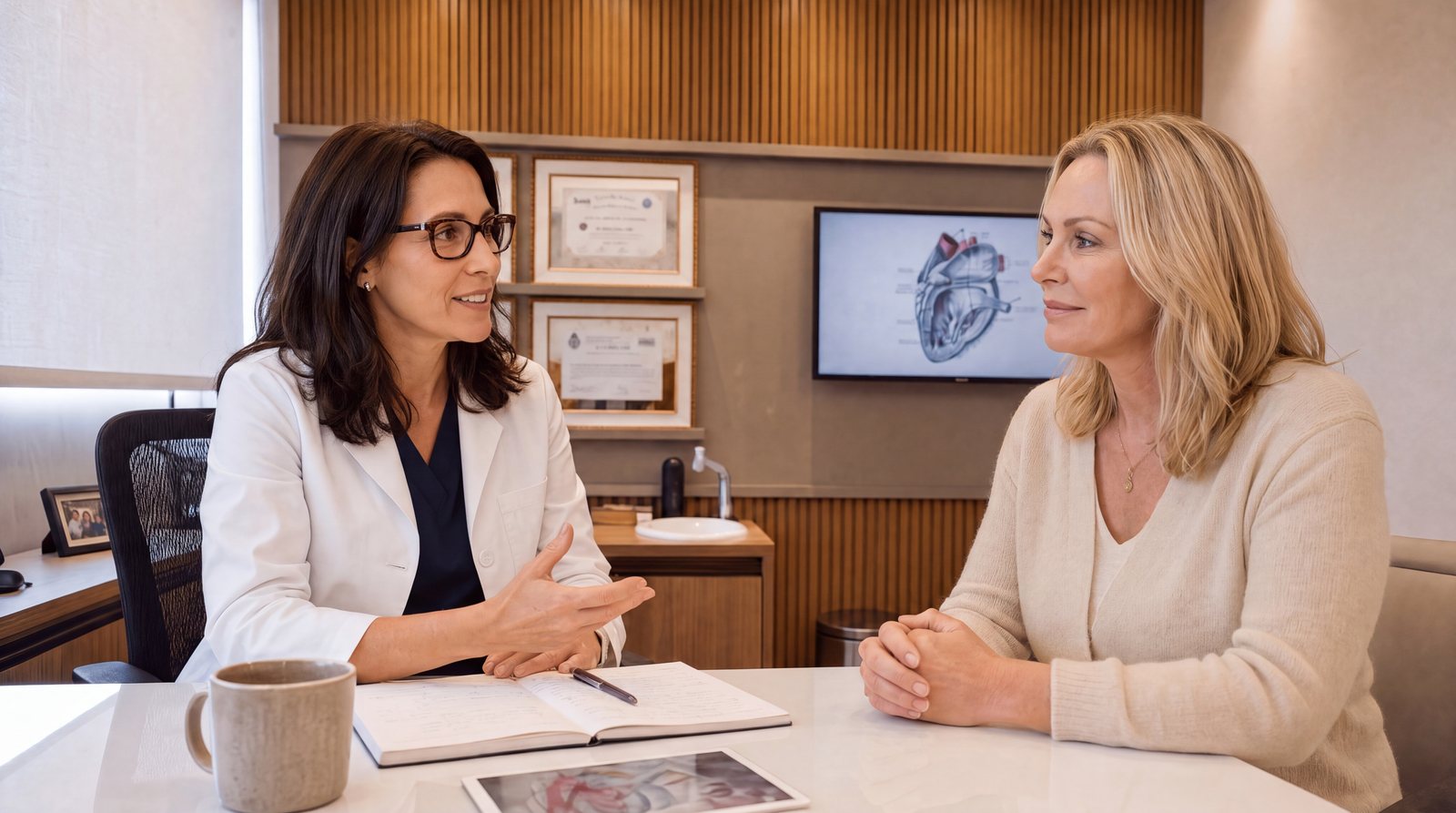 Dr. Maria Edelweiß im Gespräch mit Birgit K.